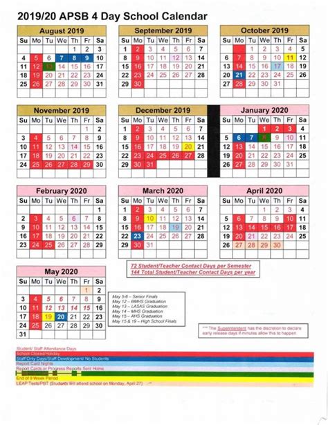 Apsb Org Calendar